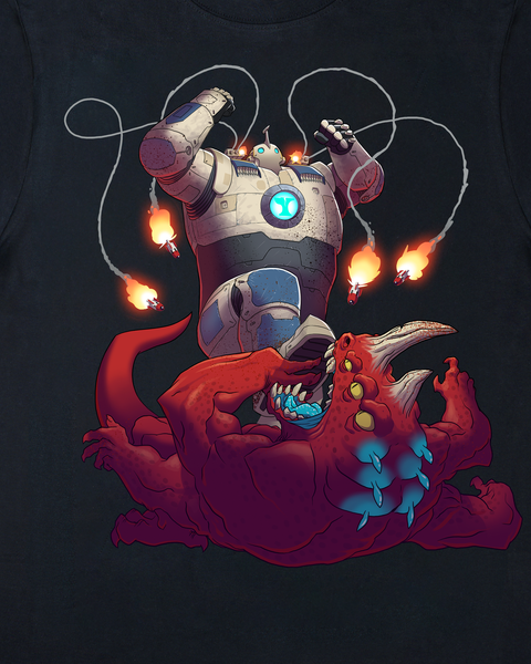 Limited Edition: "BAM Bot vs. Kaiju" T-Shirt