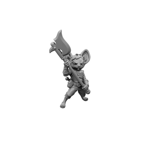 Dungeon Delvers - Mousefolk Militia: Axeman 1